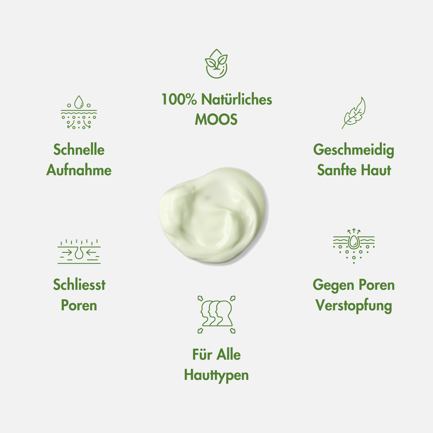 MOOSSALBE+ Naturkosmetik gegen Anti-Aging & Falten