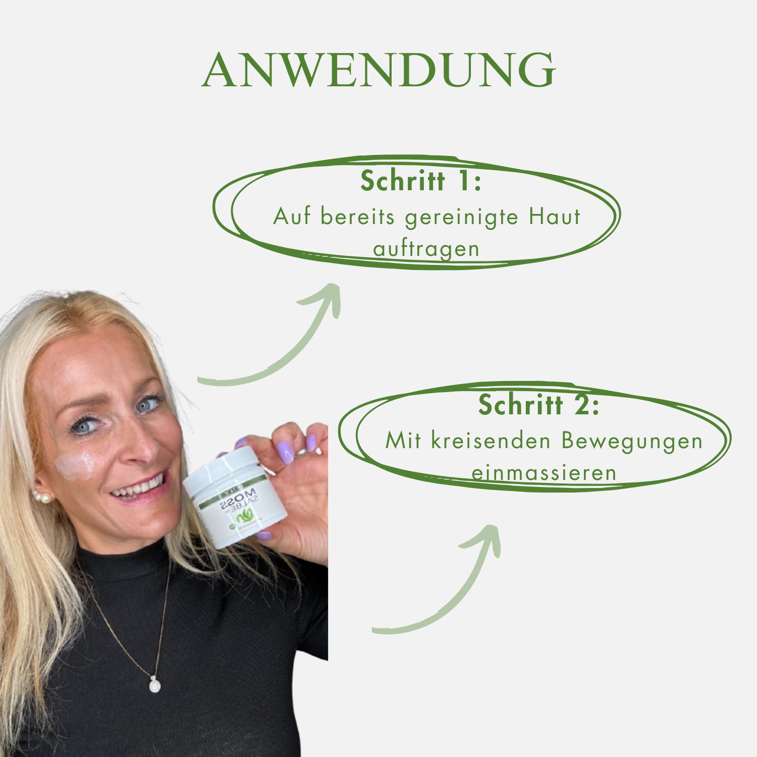 MOOSSALBE+ Naturkosmetik gegen Anti-Aging & Falten